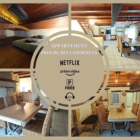 Logement Entier Style Chalet - 1 A 5 Pers - Langon  Exteriör bild
